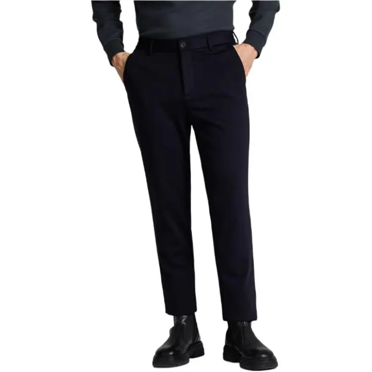 Satchi Casual Pants Men's Navy Blue-3