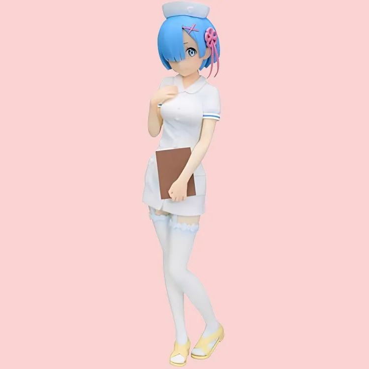 SEGA Rem Sega, Re Zero Starting Life In Another World, Angel In White, Rem Bonus Gifts-1