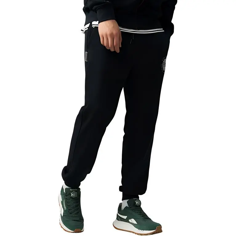 Reebok Knitted Sports Pants Unisex Black-2