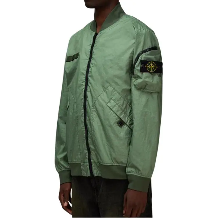 STONE ISLAND Membrana 3L Tc Bomber Jacket-3