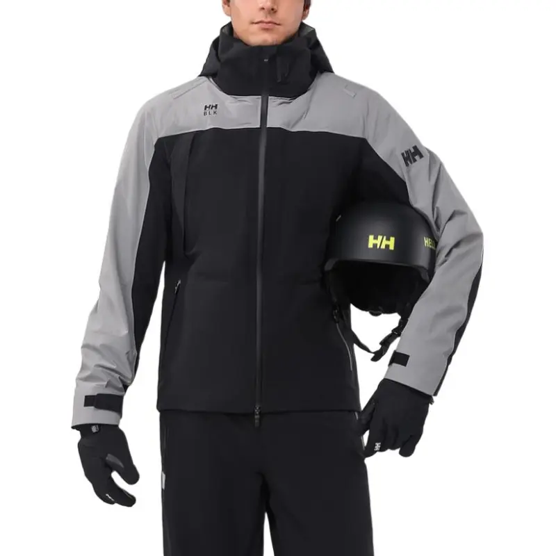 HELLY HANSEN x SHEJISHI LIANMINGKUAN H2BLK Ski Tops Men's Black-1