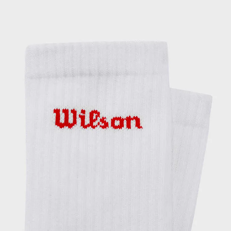 Wilson Knee High Socks Unisex 3 Pack-4