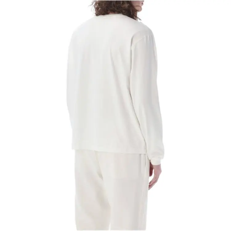 PALM ANGELS Logo Printed Long Sleeved T Shirt-1