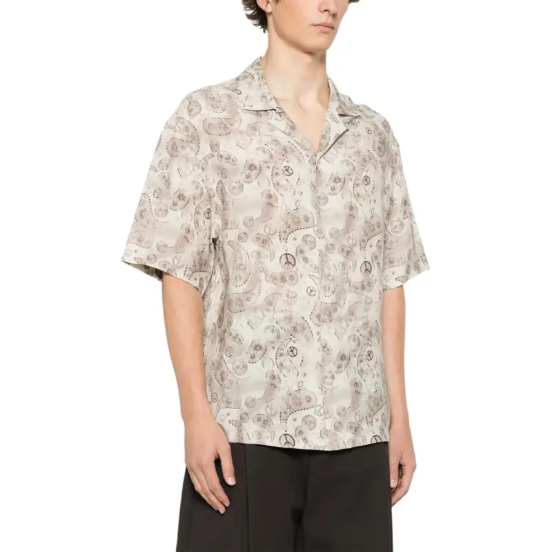EMPORIO ARMANI Paisley print Shirt-2