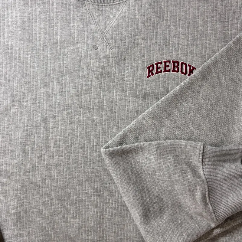 Reebok Sweatshirt Unisex Light Heather Gray-3