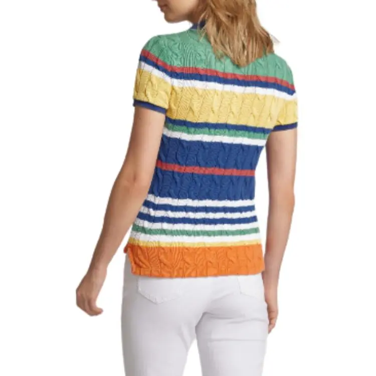 Polo Ralph Lauren Polo Shirt Women's Medium Blue-4