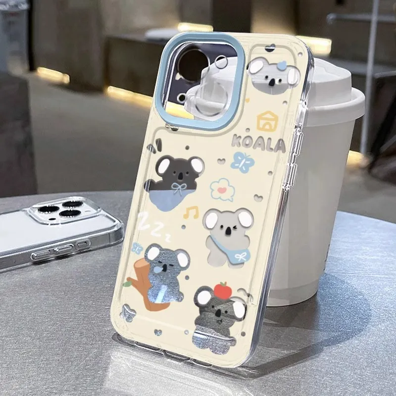 Wei Xin TPU Material Hug Tree Apple Koala Phone Cases Compatible With IPhone 16/15 Pro Max/Apple 13/14 Pro/Max-2