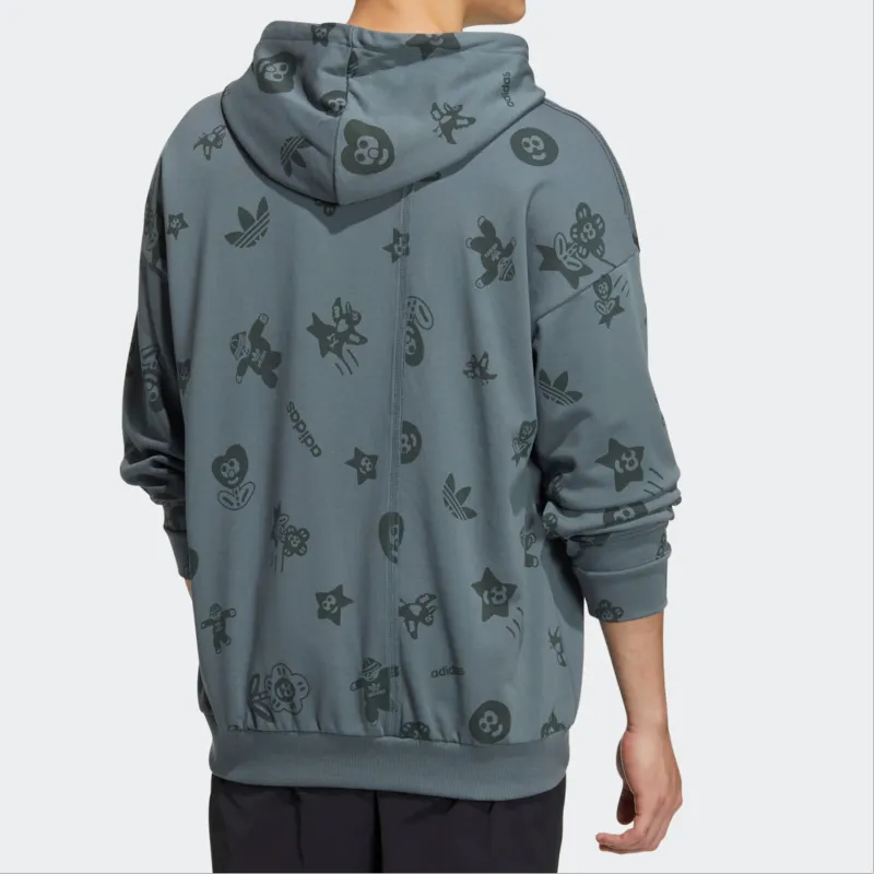 Adidas Originals CHARR MORITA Sweatshirt Men's Blue-4
