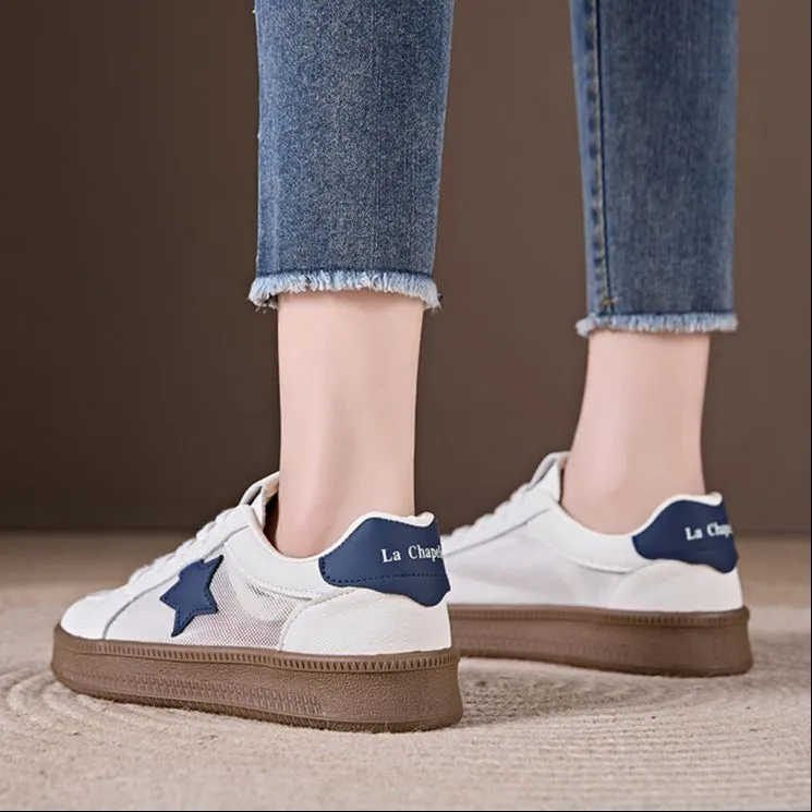 La Chapelle Non slip Lightweight Low Top Skateboard Shoes Women's-7