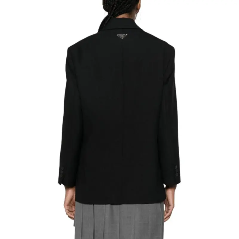 PRADA Single Breasted Tailored Blazer-3
