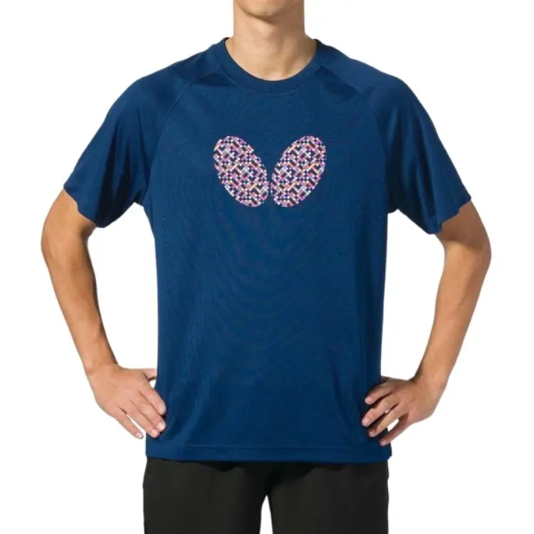 Butterfly T-Shirts Unisex Blue-4