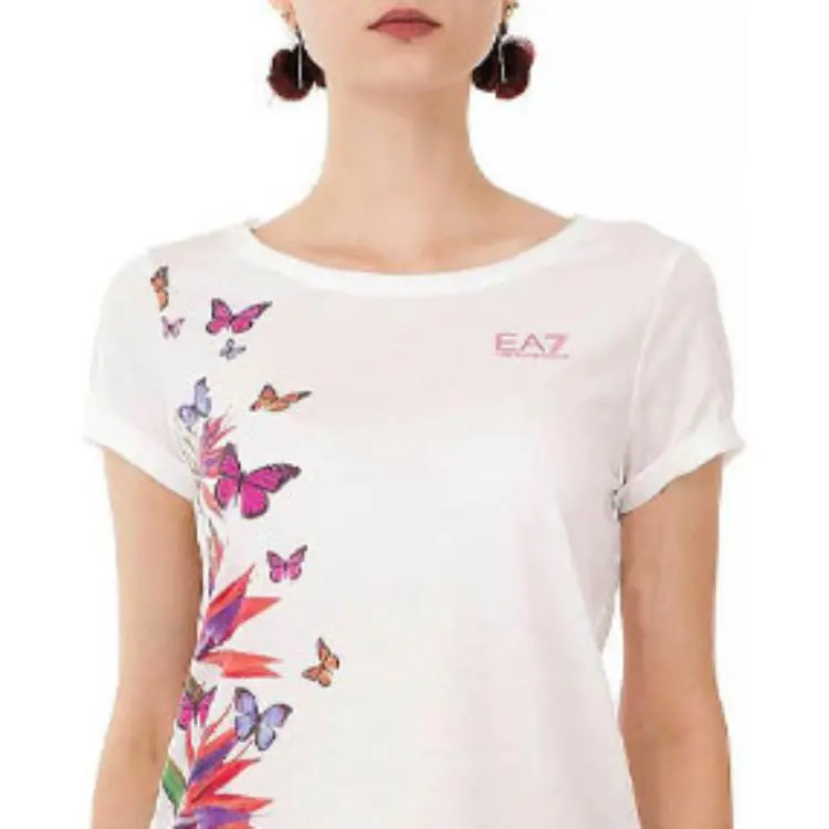 EMPORIO ARMANI T Shirts Women's White-4
