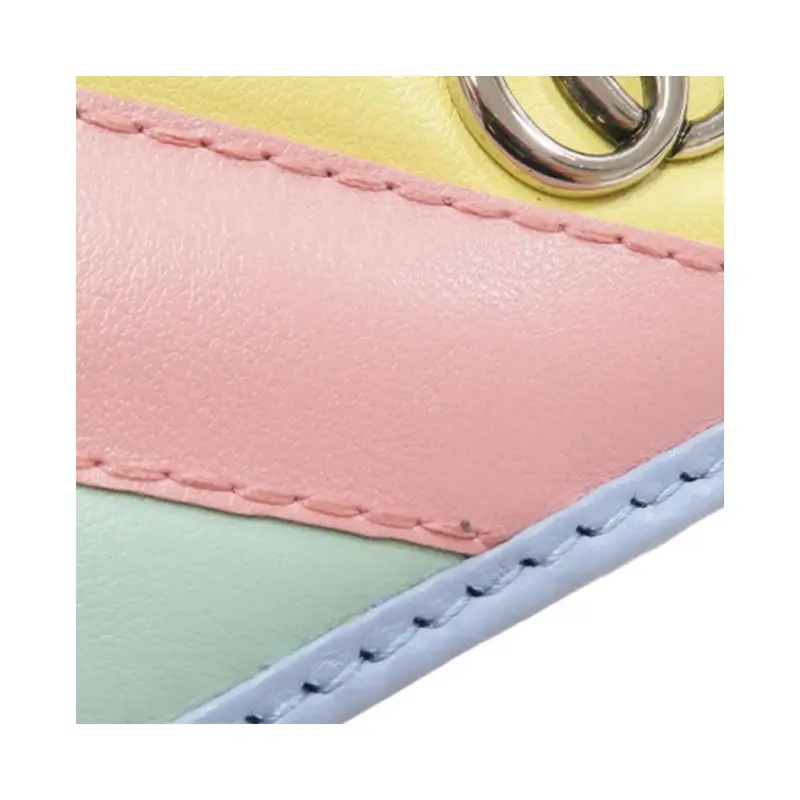 GUCCI GG Marmont Quilted Leather Card Holder Women's Multicolor-4