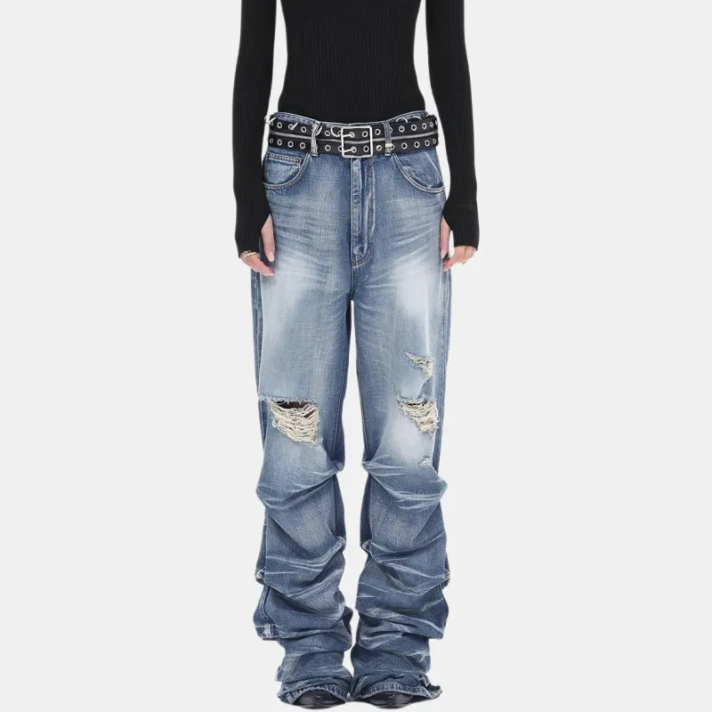 WE11DONE Jeans Women's Blue-2