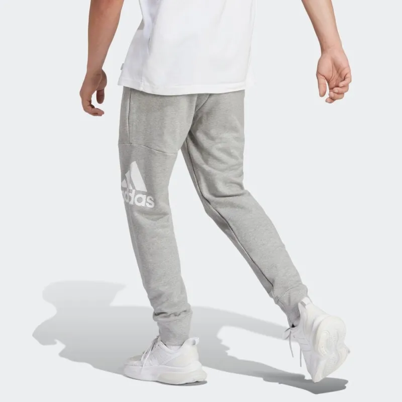 Adidas Essentials French Terry Tapered Cuff Logo Pants-2