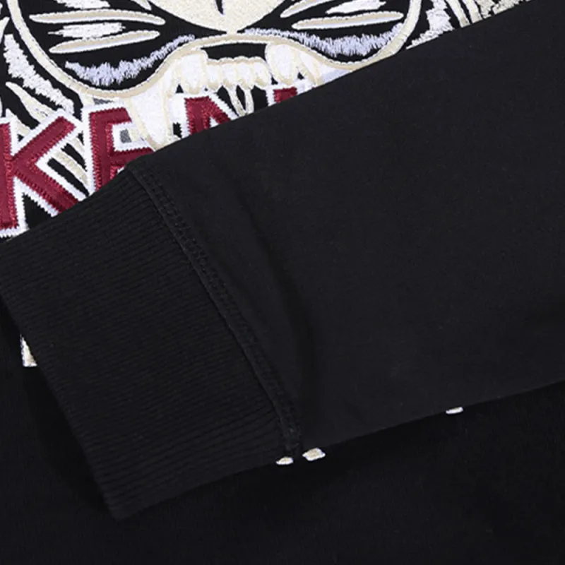 KENZO Classic Tiger Head Sweatshirts Men Black-6