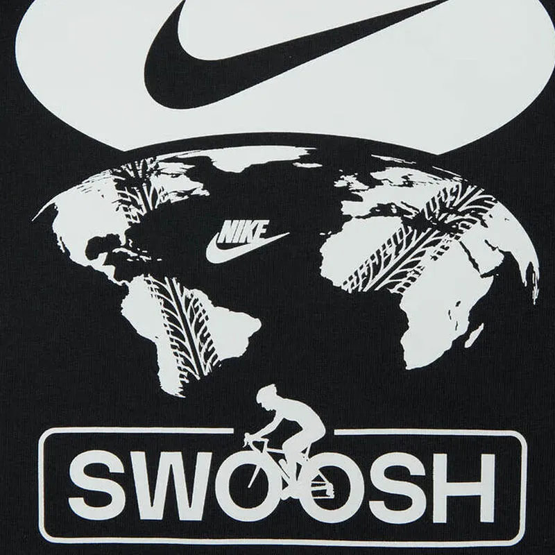 Nike Swoosh SS25 T Shirt Men's Black-4