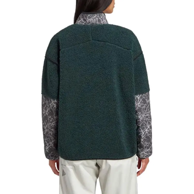 And Wander X Adidas Velvet Jackets Women's Green-4