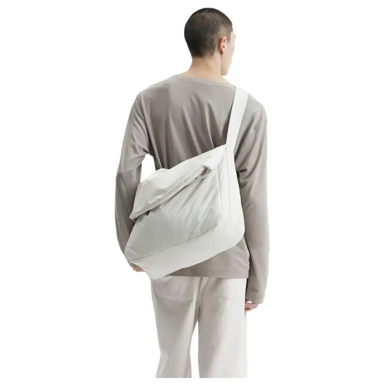 Nice Rice Fabric Messenger Bag, Crossbody Bag, Shoulder Bag Medium Size Unisex Multicolor-12
