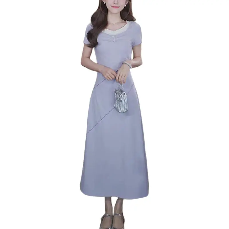 Alxnan Short Sleeved Dress Women's-3
