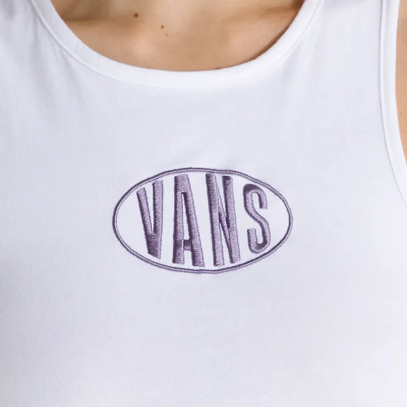 Vans Tank Tops Women's White-2