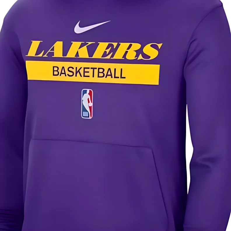 Nike Nba Los Angeles Lakers Spotlight Dri Fit Hoodie-2