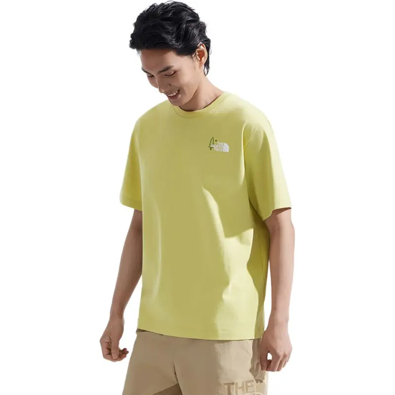 THE NORTH FACE City Outdoor Collection T Shirt Unisex Pistachio Green-4
