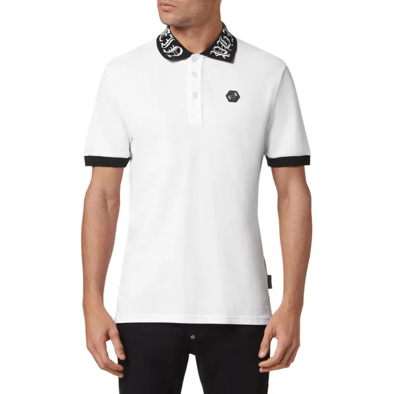 PHILIPP PLEIN Tm Short sleeve Polo Shirt-2