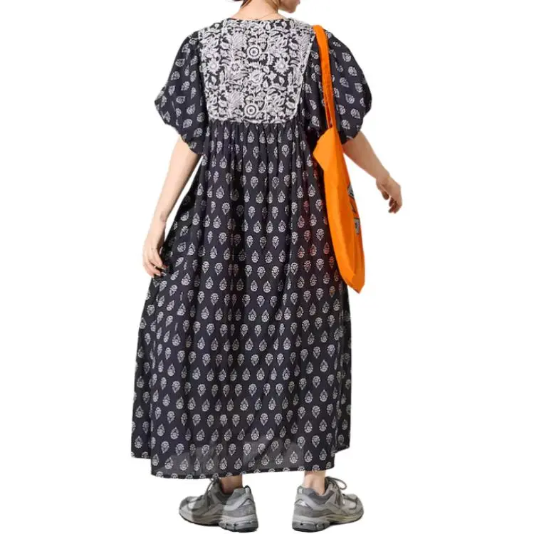 FREAK'S STORE Short Sleeved Dress Women's Black-2