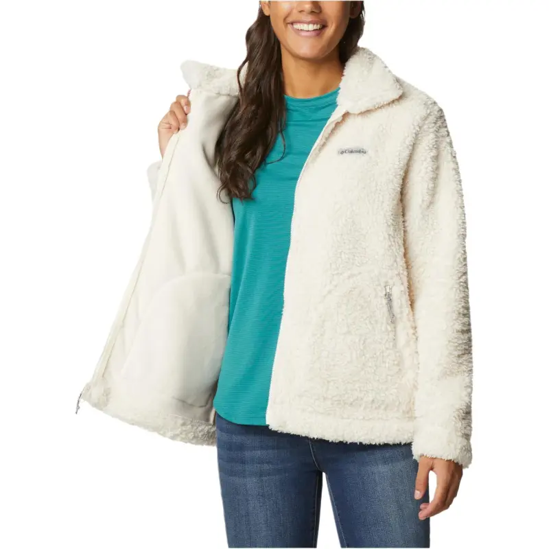 Columbia Velvet feel Coat Women's Ecru-1