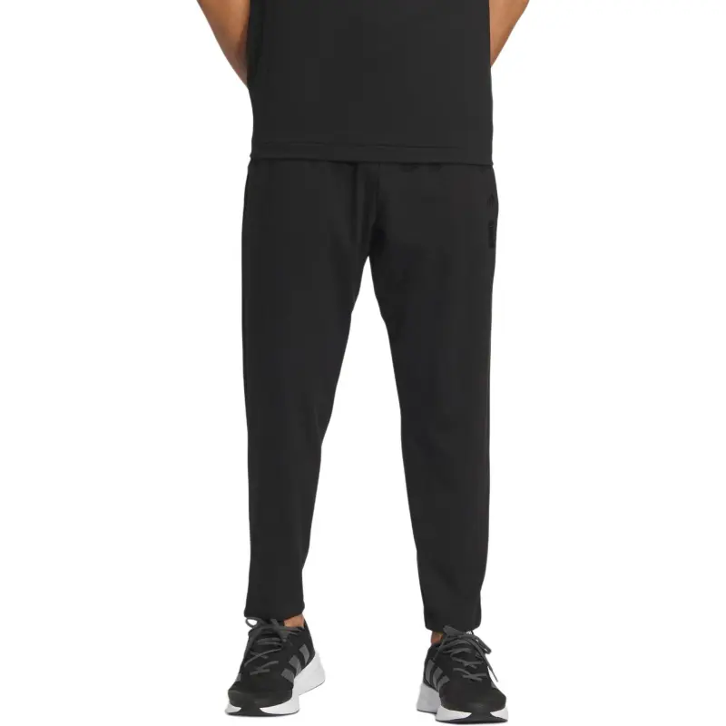 Adidas Wuji Series Wuji Lightweight Knit Pants Knitted Sports Pants Men's Black-2