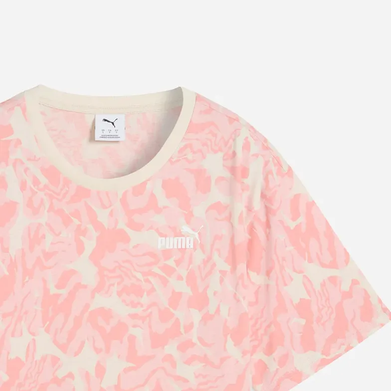 PUMA T Shirts Women's Pink-5