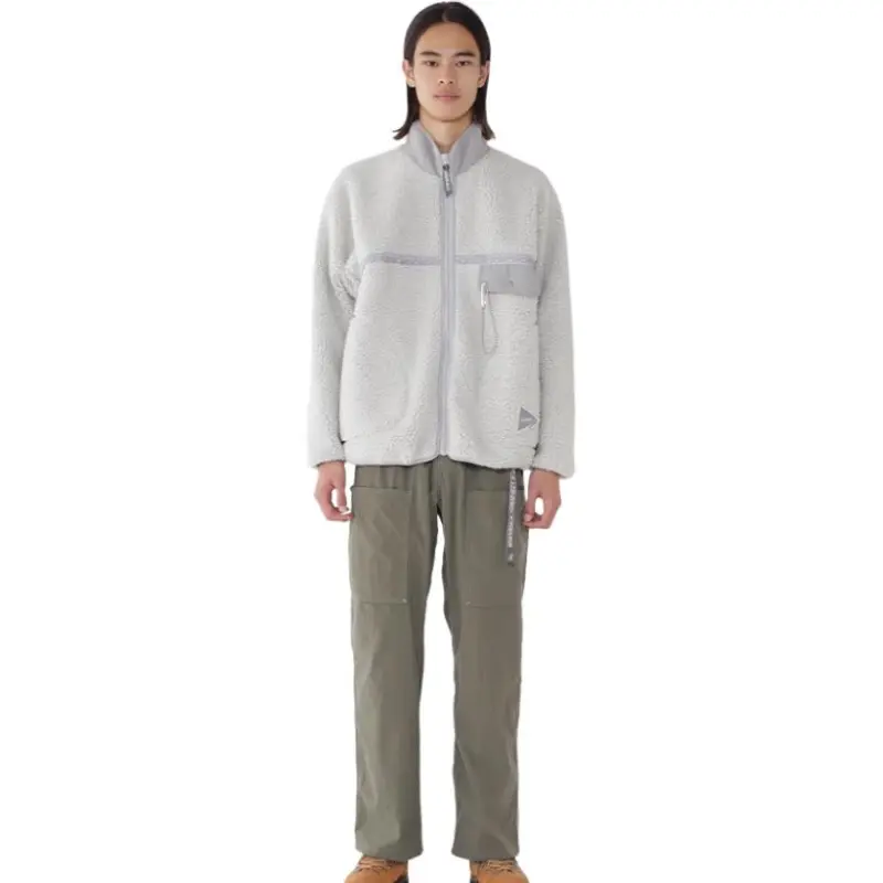 And Wander X Gramicci And Wander Collaboration Velvet Jackets Unisex-5