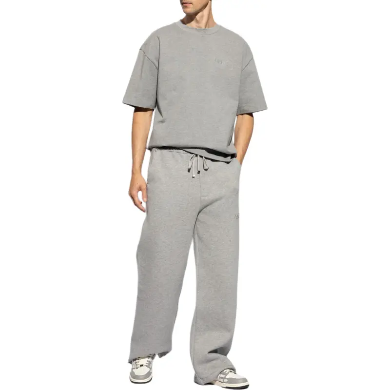 AMIRI Logo Embroidered Drawstring Jogging Pants-3