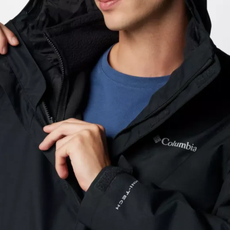 Columbia Hikebound 2 Interchange Jackets Coats Men's Black-3