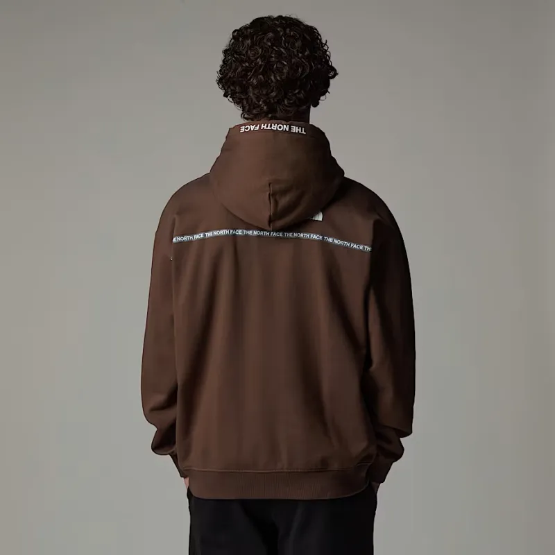 THE NORTH FACE Zumu Hoodie Sweatshirt Men's Smoky Brown-3