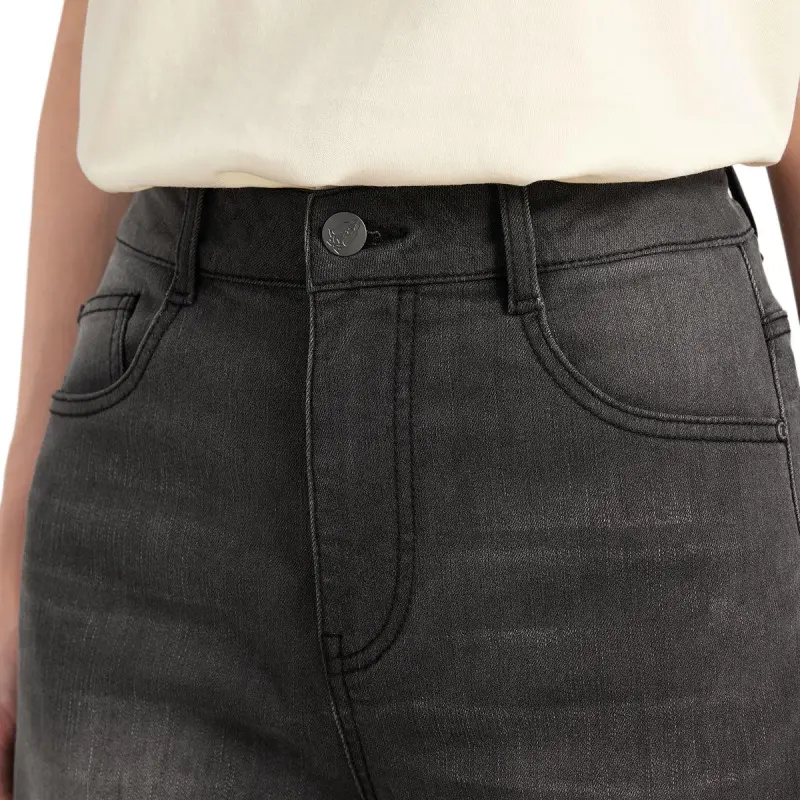 Hush Puppies Jeans Women's Black-3