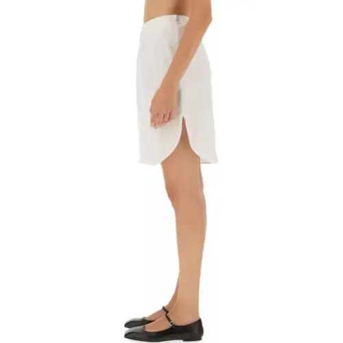 BAUM UND PFERDGARTEN Casual Short Skirts Women's White