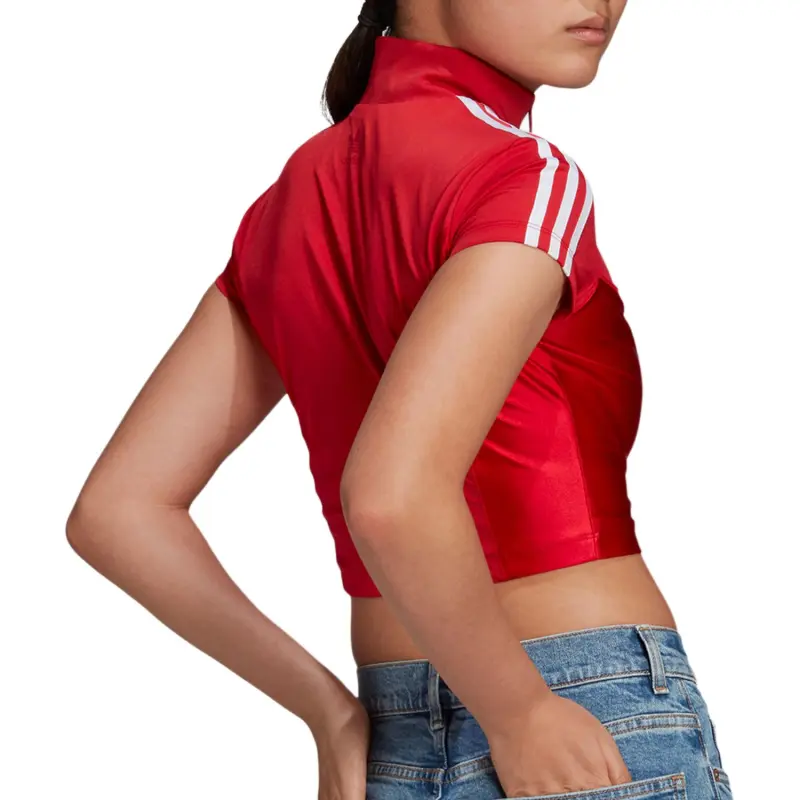 Adidas Originals T Shirt Women's Red-3