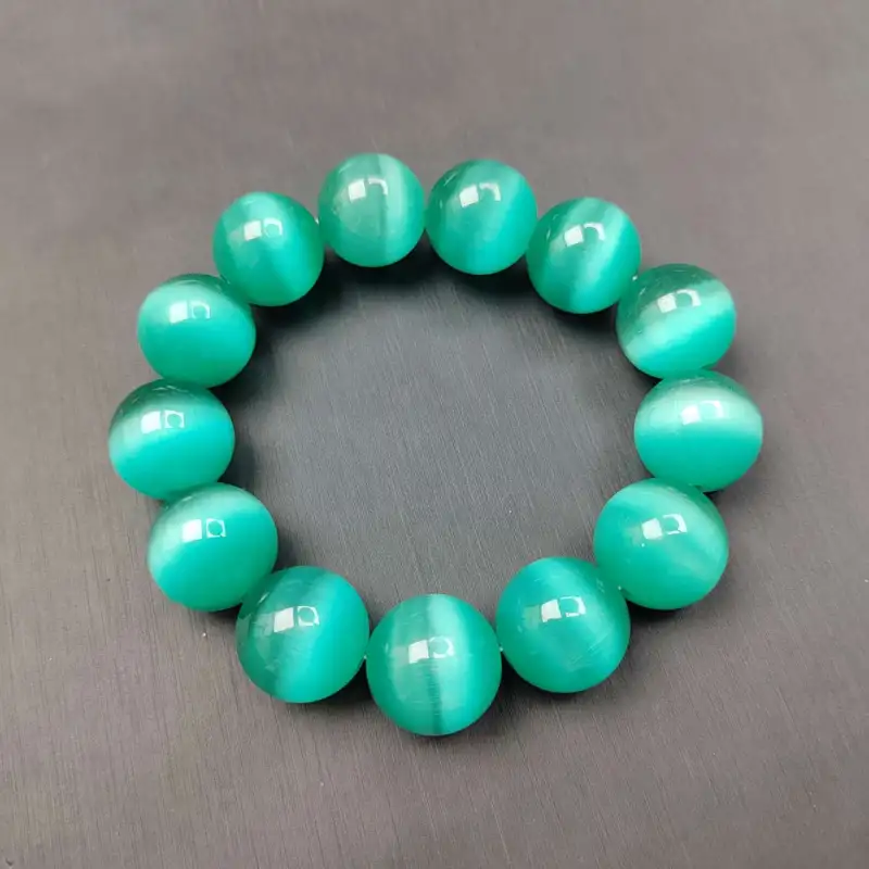 YOULING Glass Cat Eye Bracelets Unisex-3