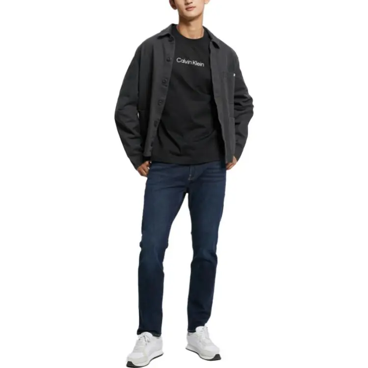 CALVIN KLEIN T Shirt Men's Classic Black-1