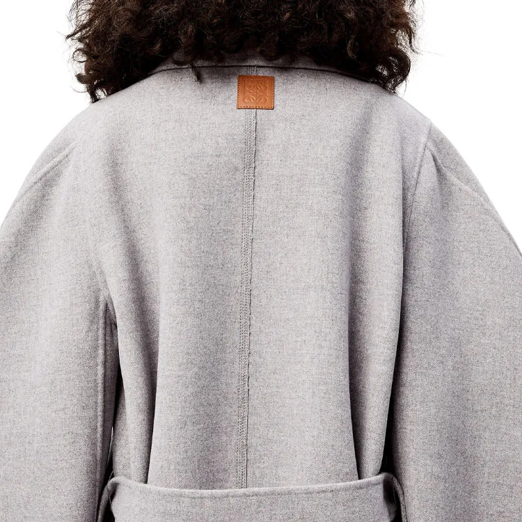 LOEWE Velvet Jackets Women's Gray-4