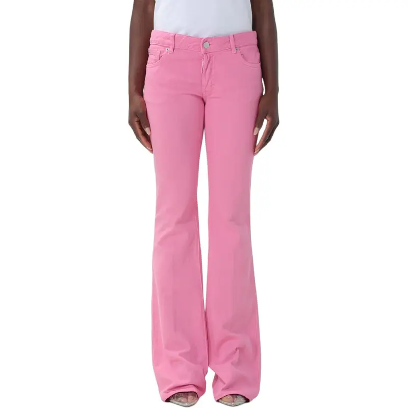 DSQUARED 2 Medium Waist Flared Jeans-2