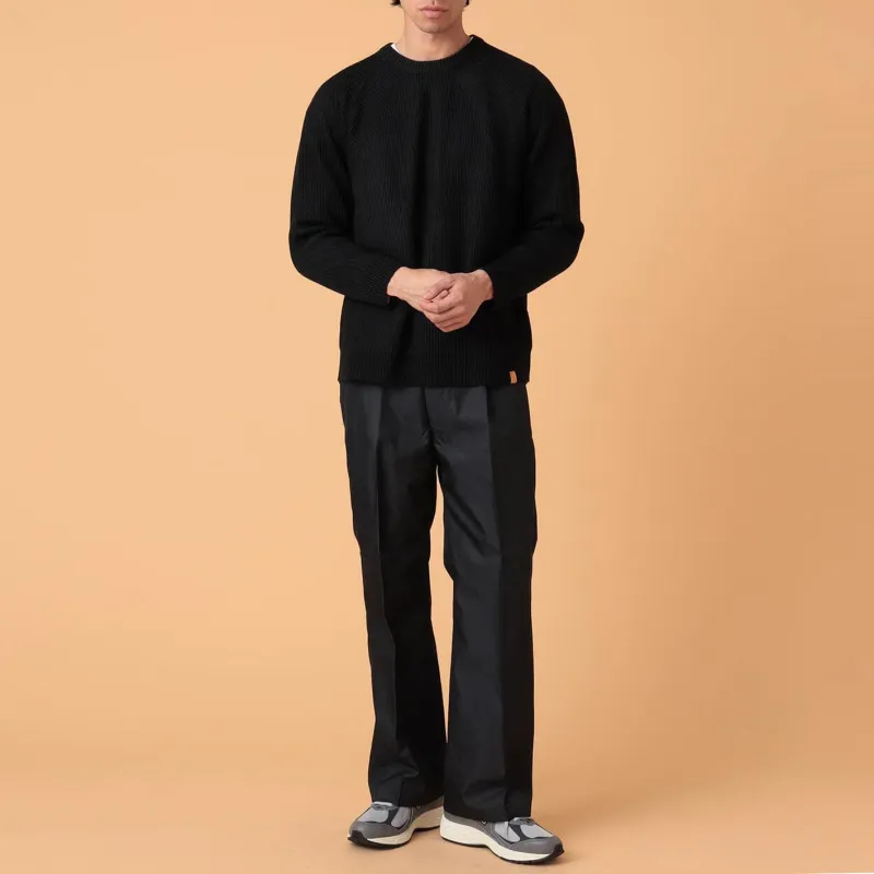 Beams Casual Pants Men Marine Blue-3