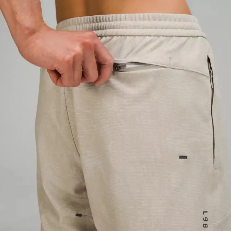 Lululemon Relaxed Fit Train Casual Shorts Men Marble Color-3
