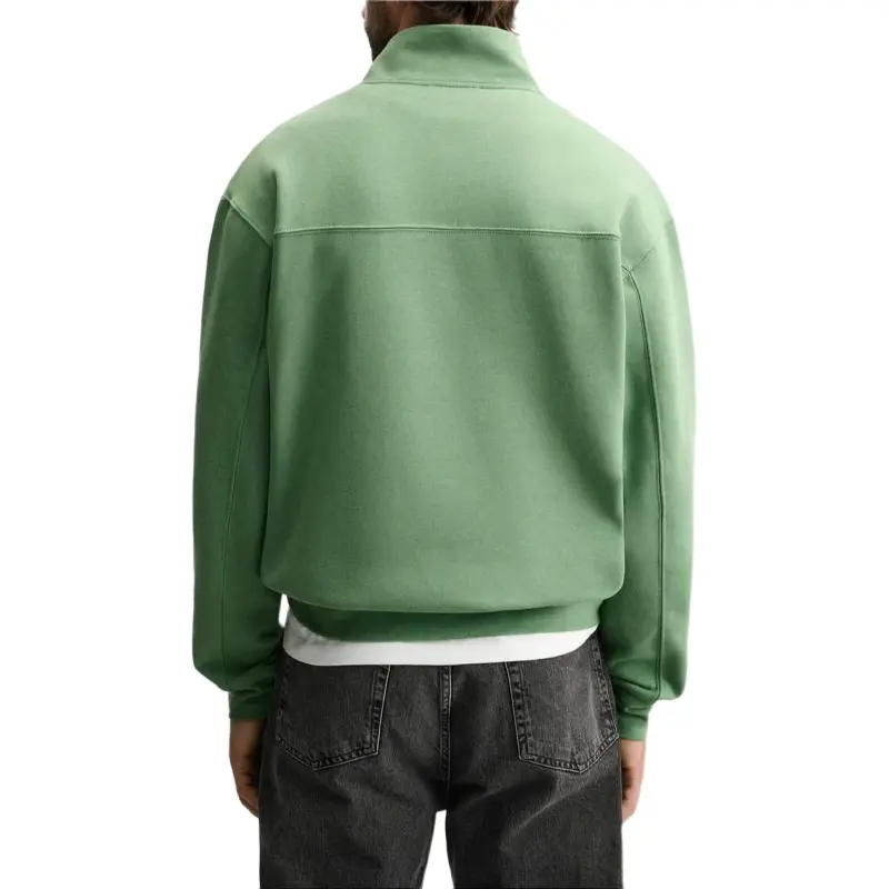 ZARA Sweatshirts Men Green-2