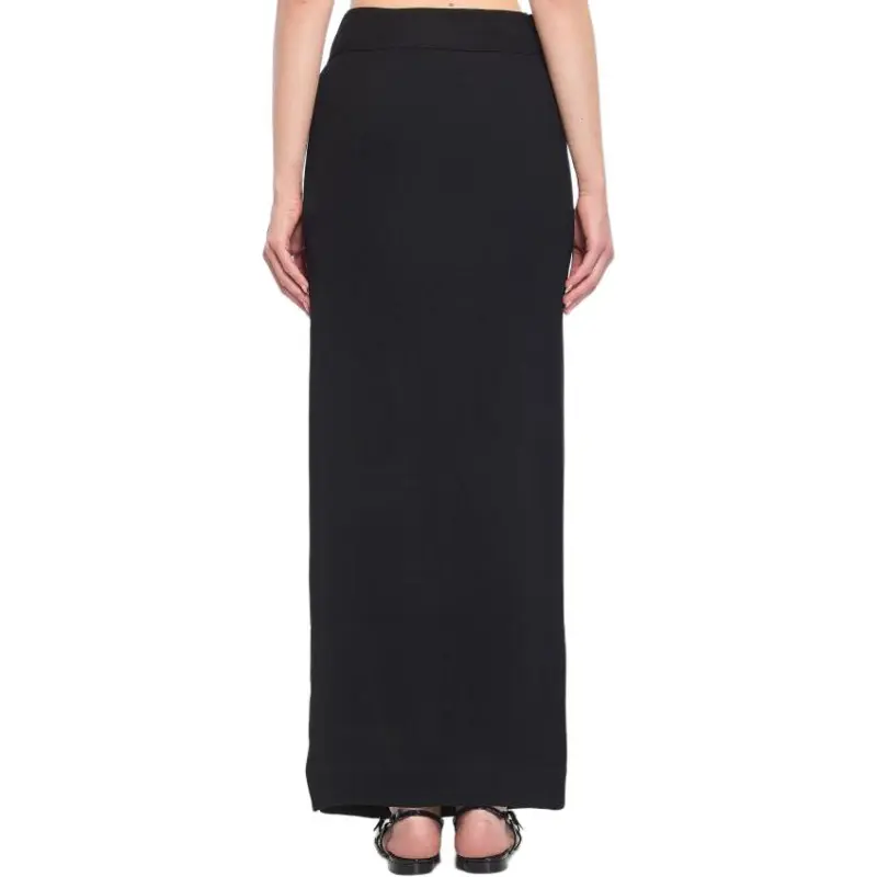 TOTEME Casual Long Skirt Women's Black-1