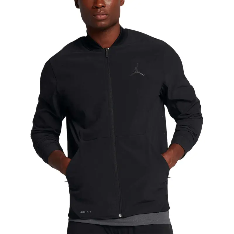 Jordan Basketball Flight Jacket Men's Black-2