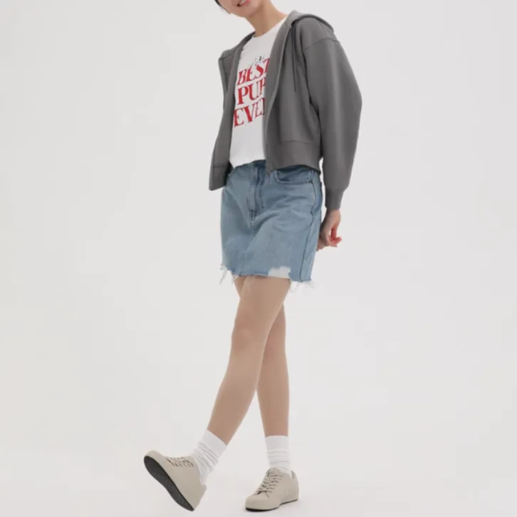 UNIQLO Crop Tops Women's White-2