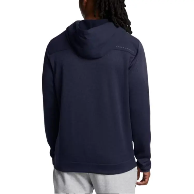 Under Armour StormCollegiate FW24 SweaterFleece Sweatshirt Men's Marine Blue-3
